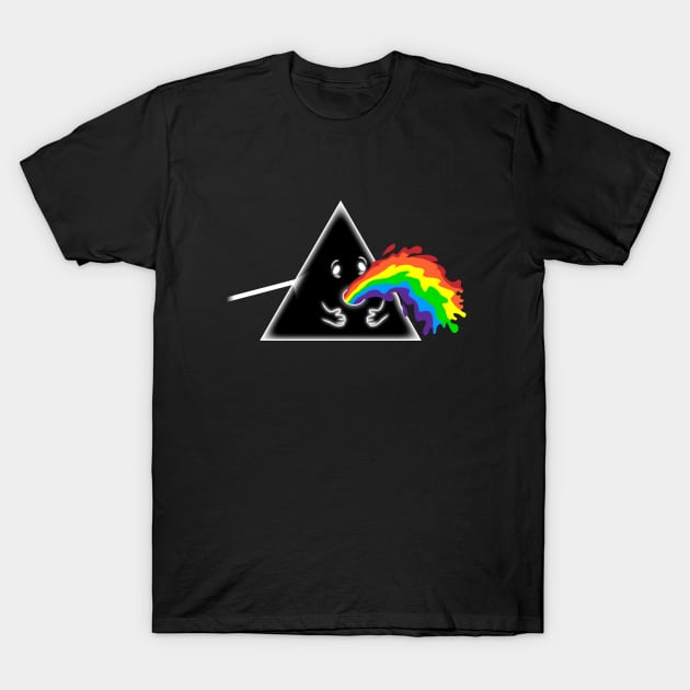 Barf Side of the Moon T-Shirt by jonah block